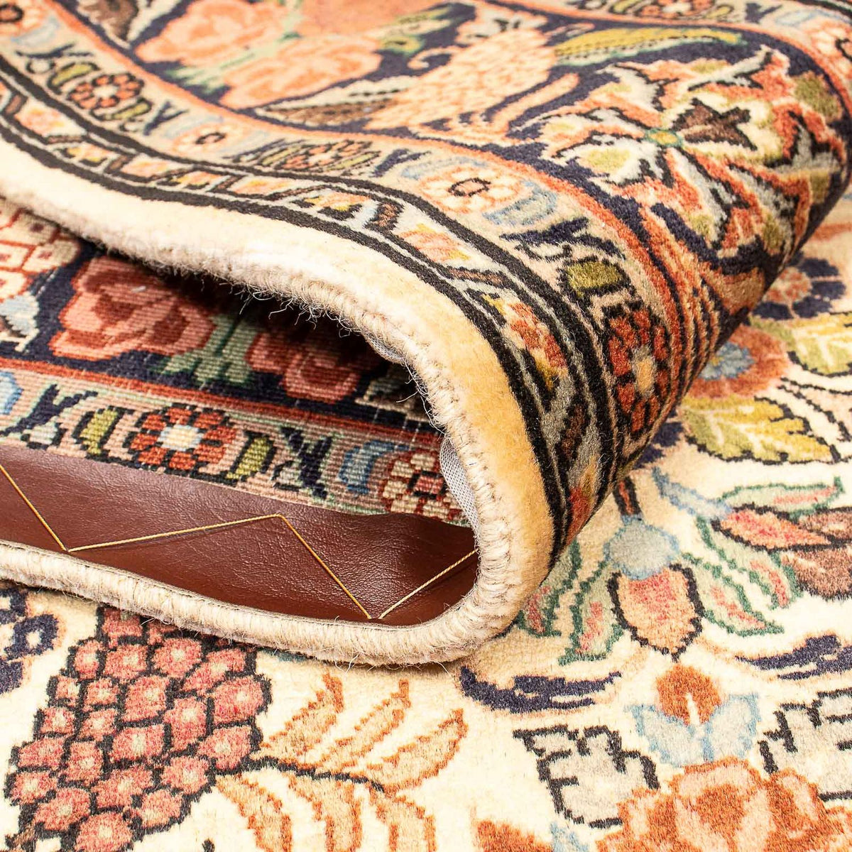 Tapis persan - Bidjar - 206 x 137 cm - beige