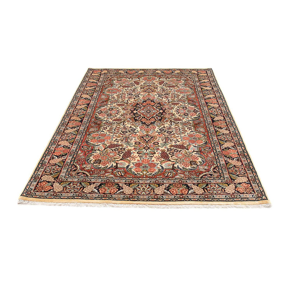 Tapis persan - Bidjar - 206 x 137 cm - beige