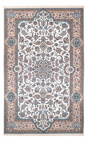 Tapis persan - Nain - Premium - 232 x 150 cm - beige