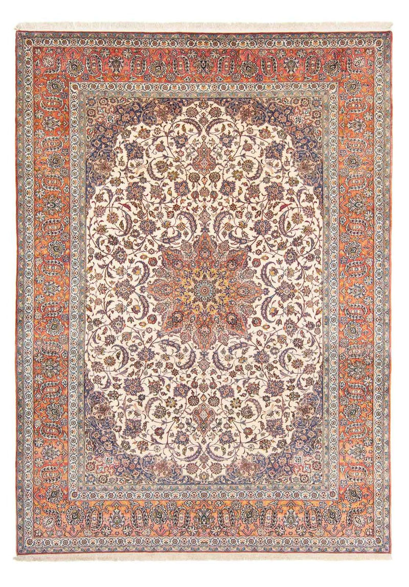 Tapis persan - Isfahan - Premium - 362 x 255 cm - beige