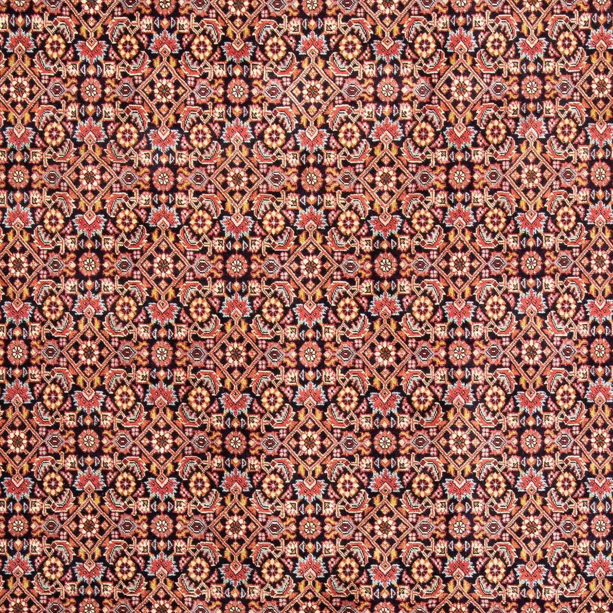 Tapis persan - Bidjar - 297 x 202 cm - rouge clair
