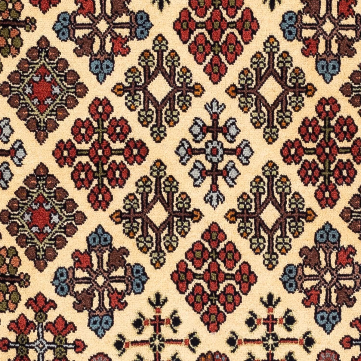 Tapis persan - Nomadic - 158 x 112 cm - beige