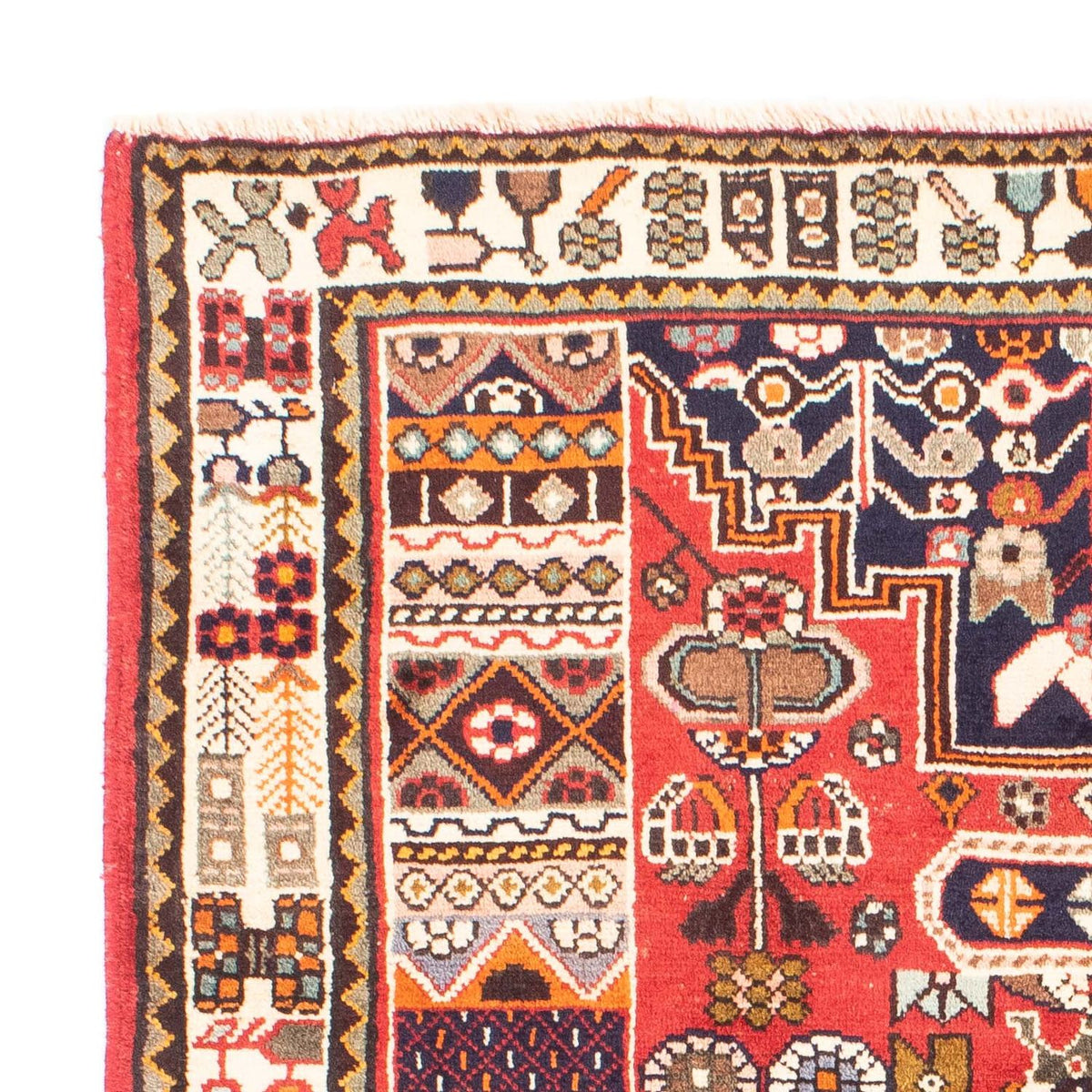 Tapis persan - Nomadic - 168 x 113 cm - rouge