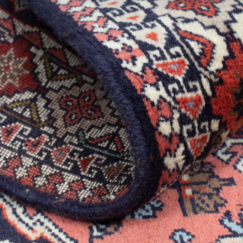 Tapis persan - Nomadic - 148 x 103 cm - bleu foncé