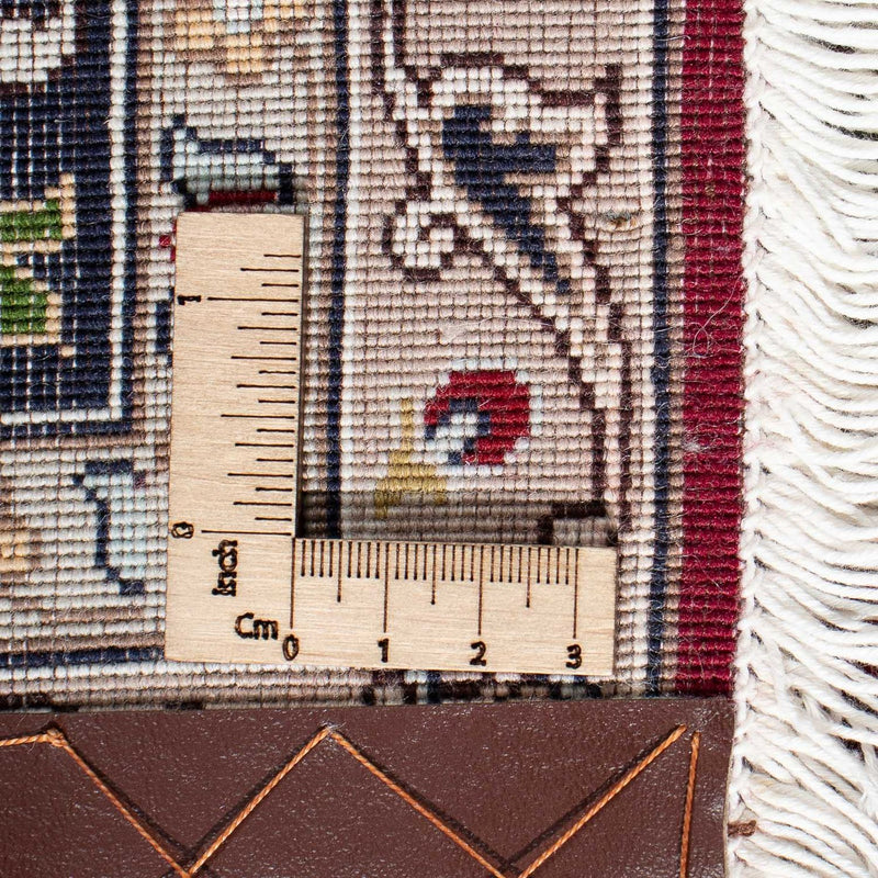 Tapis persan - Tabriz - Royal - 195 x 153 cm - rouge foncé