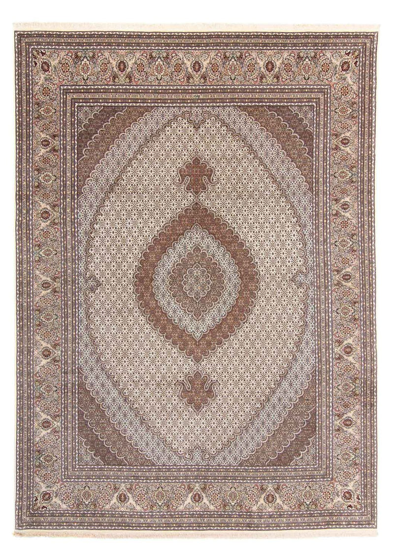 Tapis persan - Tabriz - 350 x 252 cm - marron clair