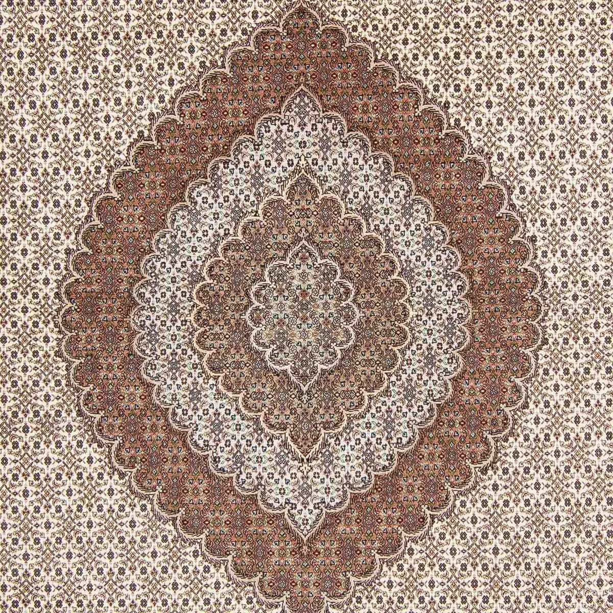 Tapis persan - Tabriz - 350 x 252 cm - marron clair