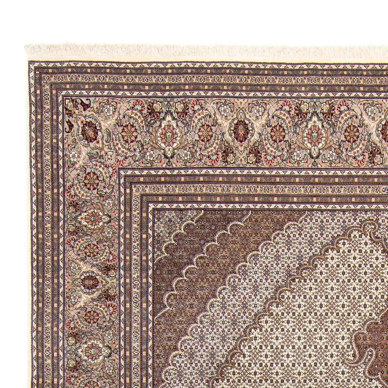 Tapis persan - Tabriz - 350 x 252 cm - marron clair