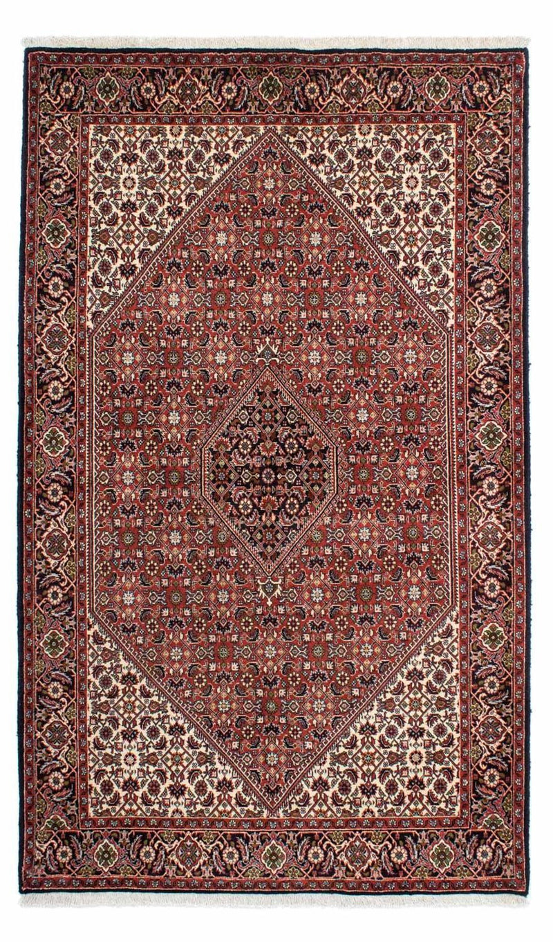 Tapis persan - Bidjar - 228 x 139 cm - rouge