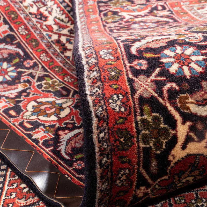 Tapis persan - Bidjar - 242 x 173 cm - rouge clair