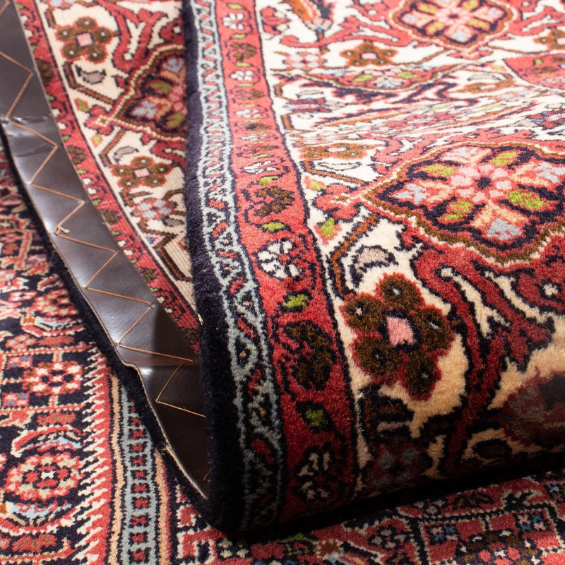 Tapis persan - Bidjar - 255 x 170 cm - rouge clair