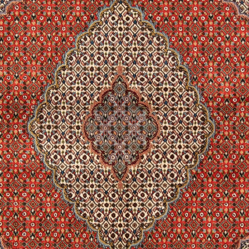 Tapis persan - Tabriz - 200 x 150 cm - rouge foncé