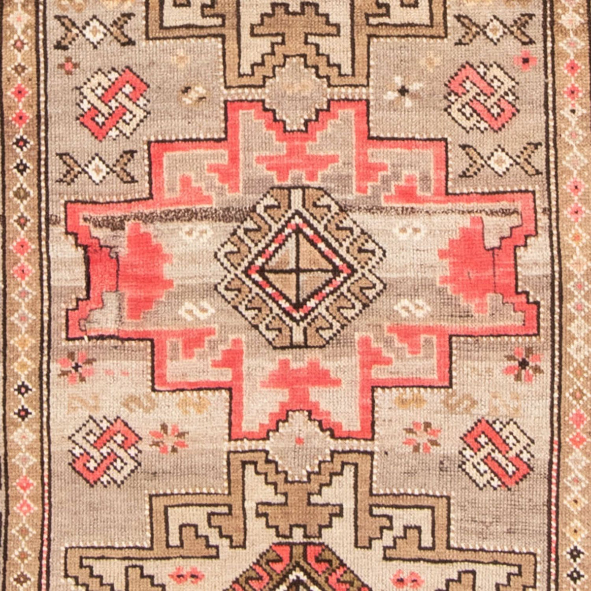 Tapis persan - Nomadic - 162 x 118 cm - beige