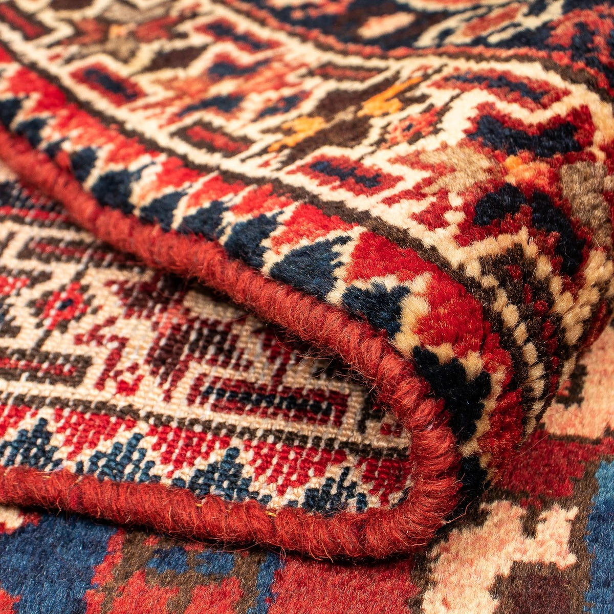 Tapis persan - Nomadic - 374 x 305 cm - multicolore