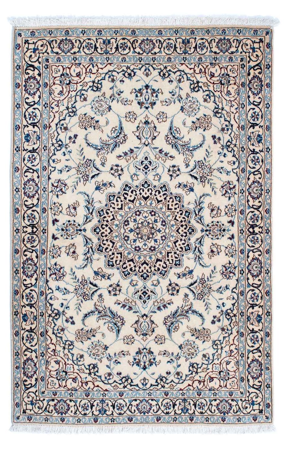 Tapis persan - Nain - Royal - 175 x 113 cm - beige