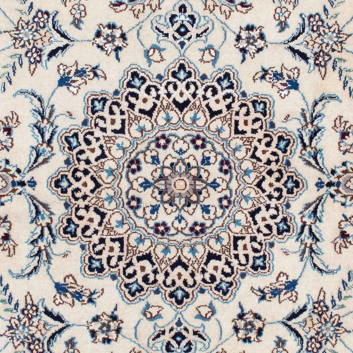 Tapis persan - Nain - Royal - 175 x 113 cm - beige