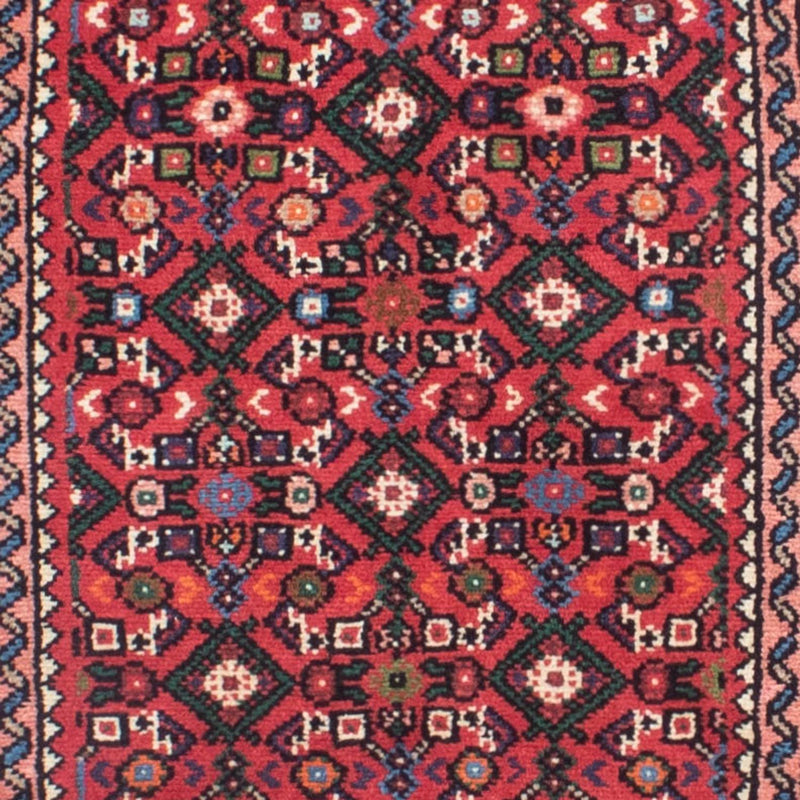 Tapis de couloir Tapis persan - Nomadic - 285 x 78 cm - rouge