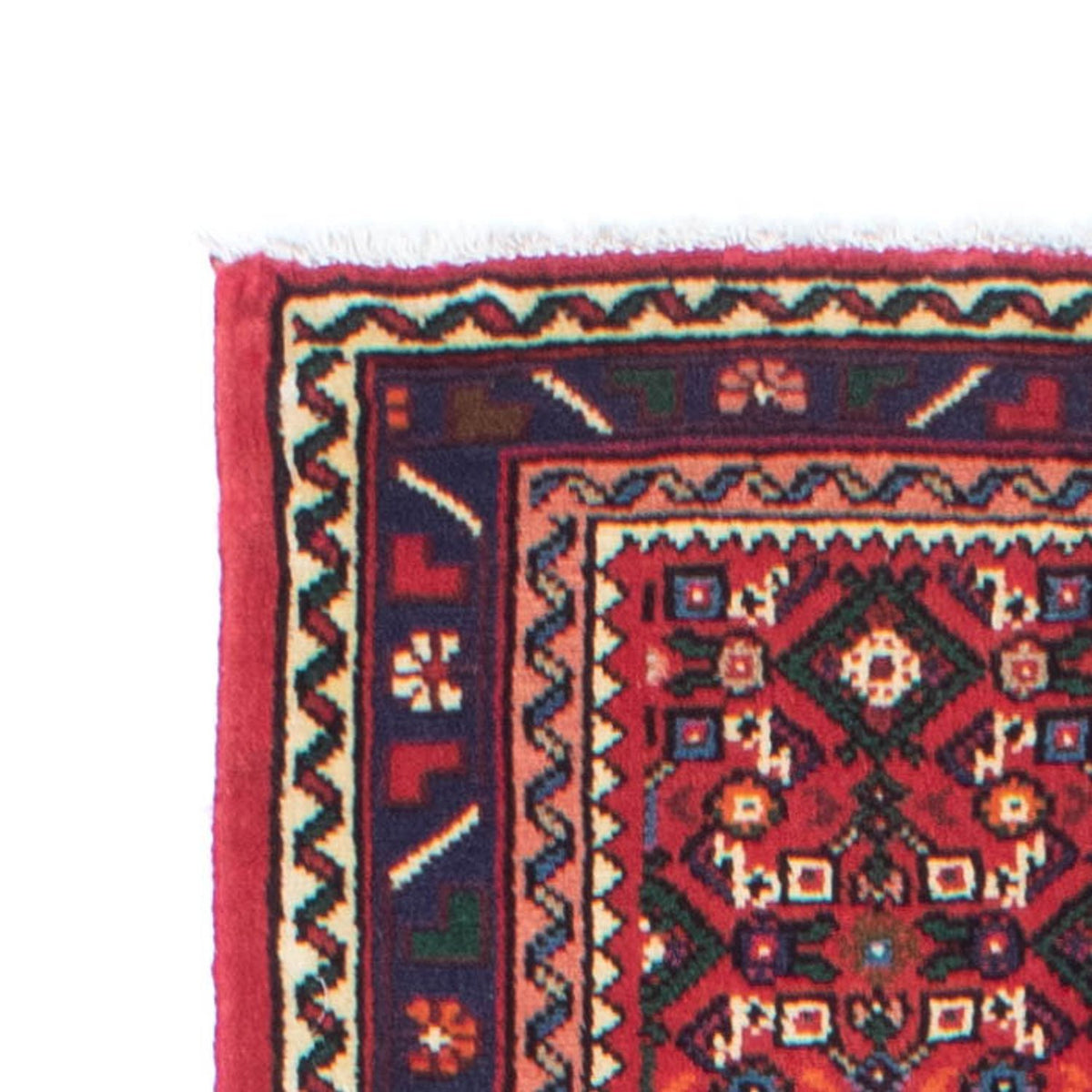 Tapis de couloir Tapis persan - Nomadic - 285 x 78 cm - rouge