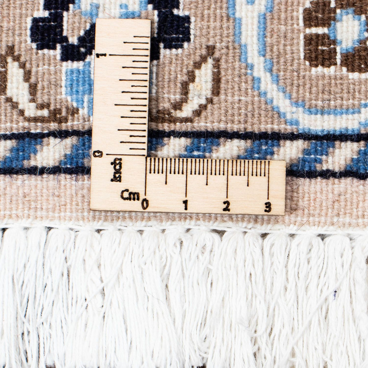 Tapis persan - Nain - Royal - 305 x 192 cm - beige