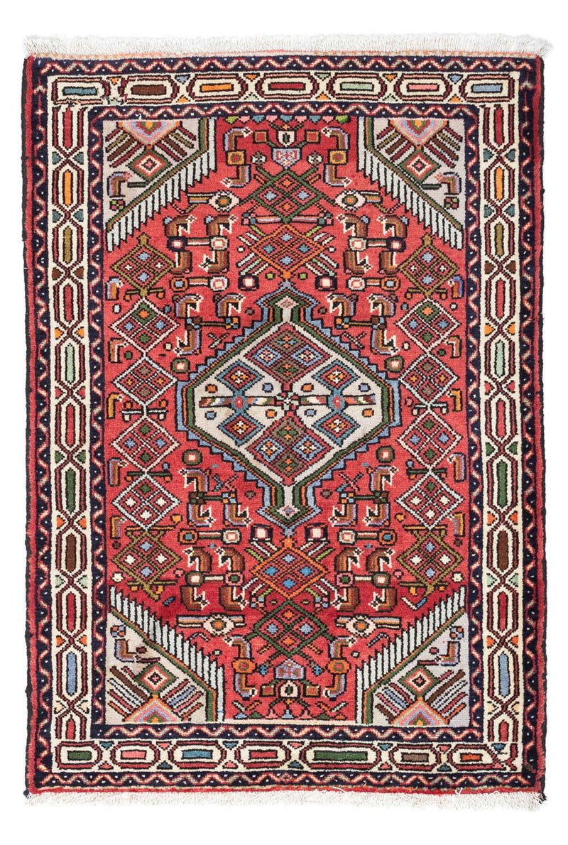 Tapis persan - Nomadic - 125 x 80 cm - rouge