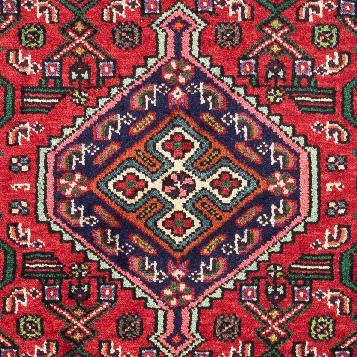 Tapis persan - Nomadic - 125 x 80 cm - rouge