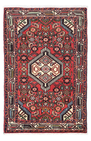 Tapis persan - Nomadic - 125 x 80 cm - rouge