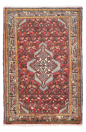 Tapis persan - Nomadic - 125 x 80 cm - rouge clair