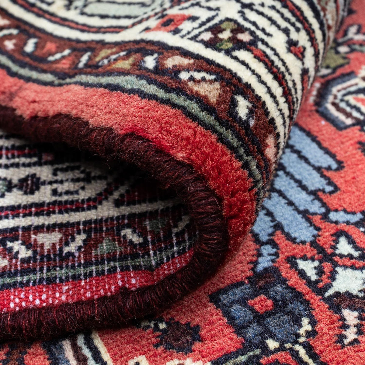 Tapis persan - Nomadic - 125 x 80 cm - rouge