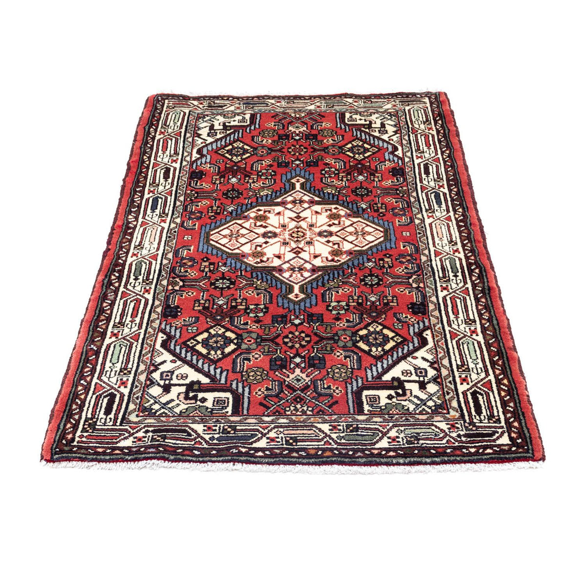 Tapis persan - Nomadic - 125 x 80 cm - rouge
