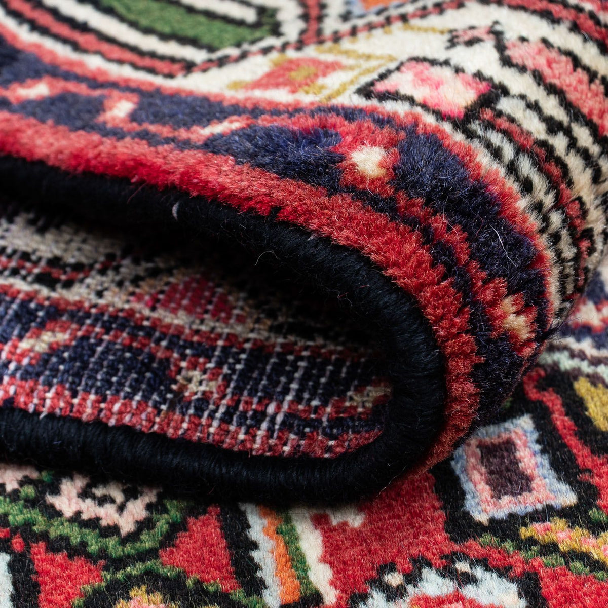 Tapis persan - Nomadic - 125 x 80 cm - rouge