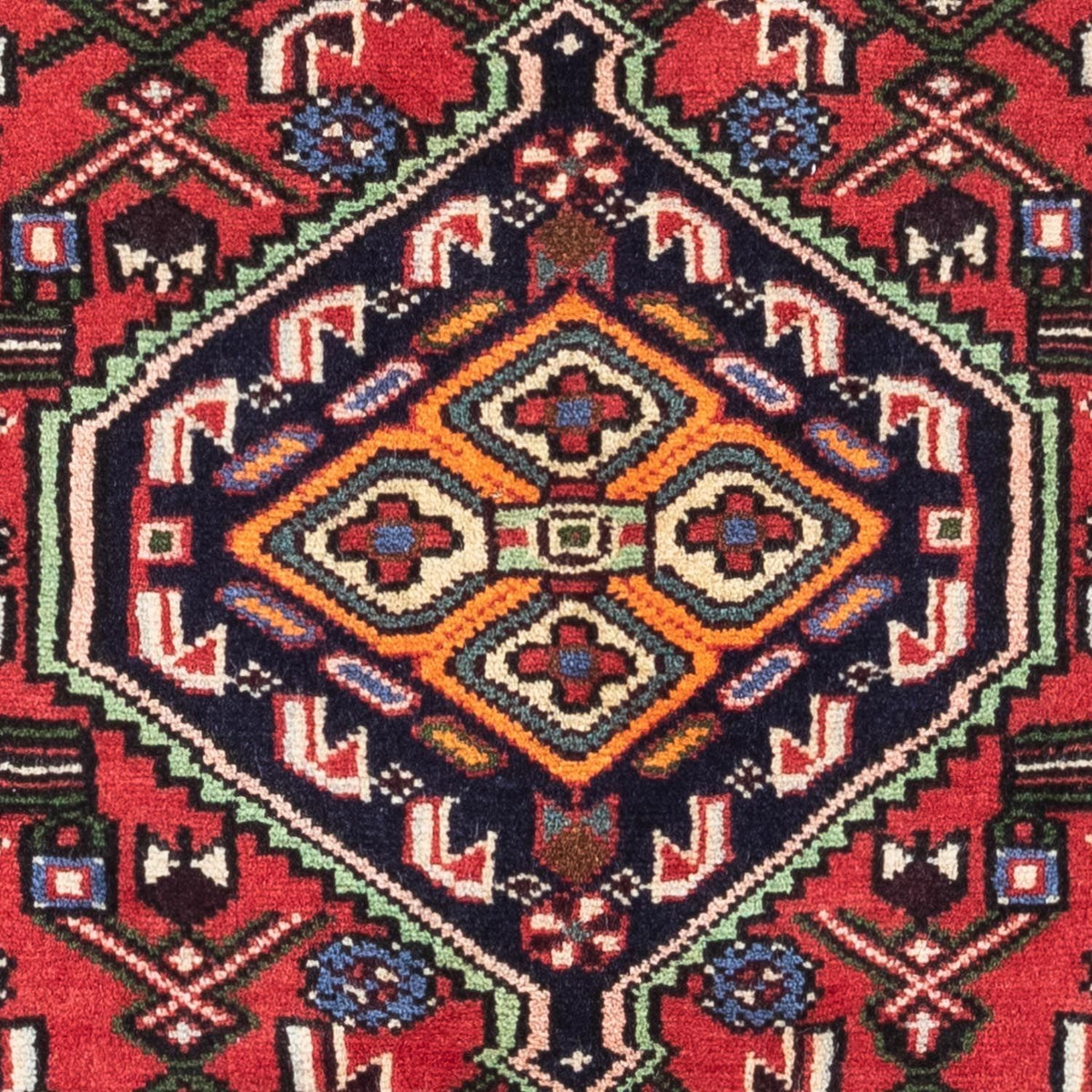 Tapis persan - Nomadic - 125 x 80 cm - rouge