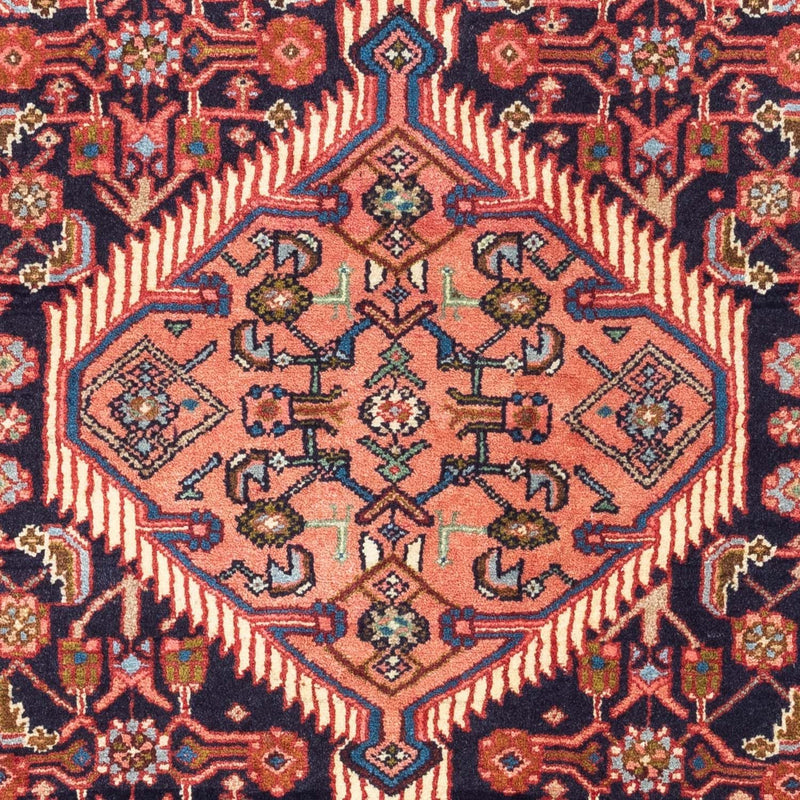 Tapis persan - Nomadic - 125 x 80 cm - bleu foncé