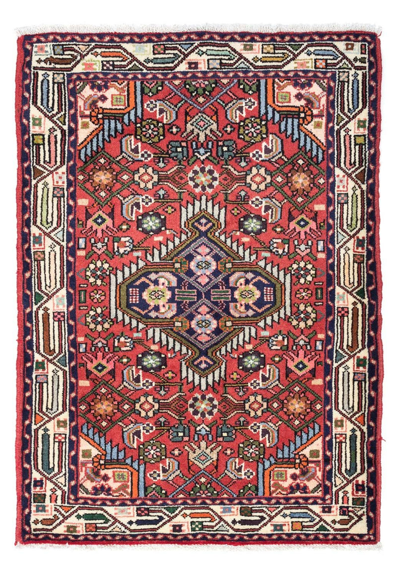 Tapis persan - Nomadic - 125 x 80 cm - rouge