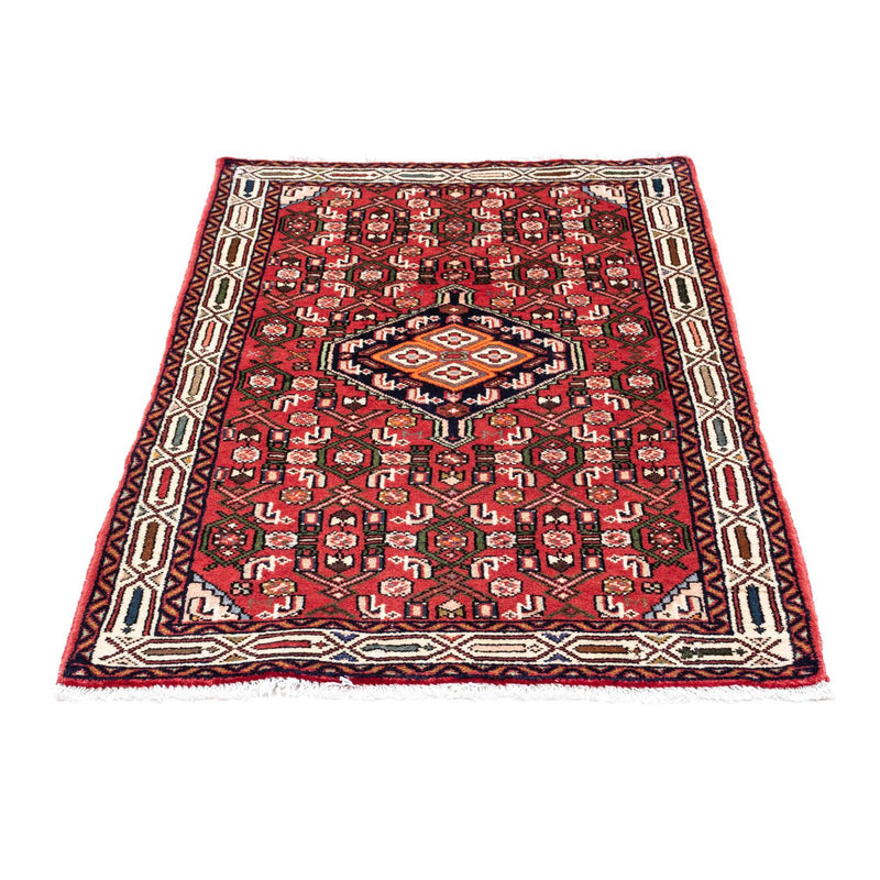 Tapis persan - Nomadic - 125 x 80 cm - rouge clair