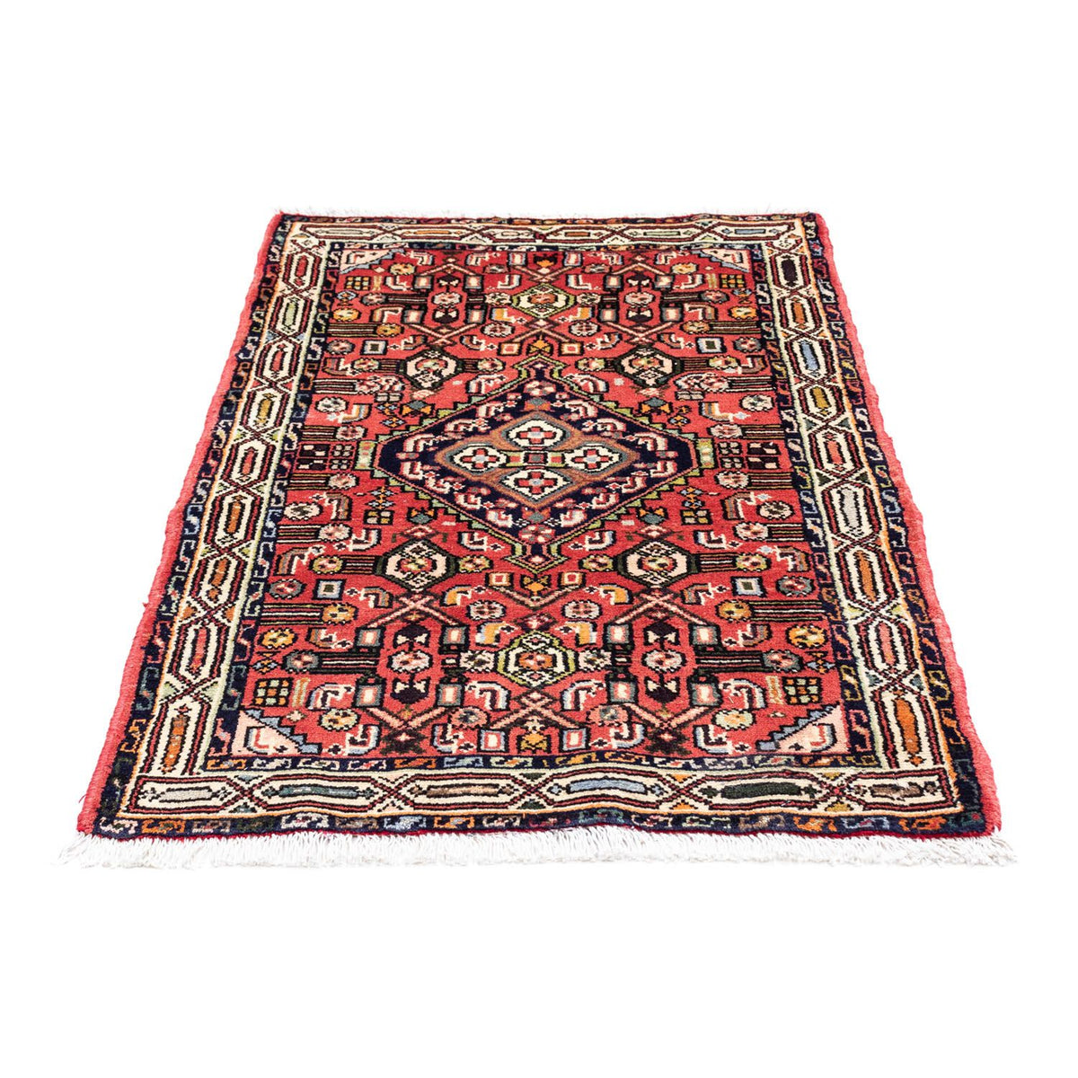 Tapis persan - Nomadic - 125 x 80 cm - rouge clair
