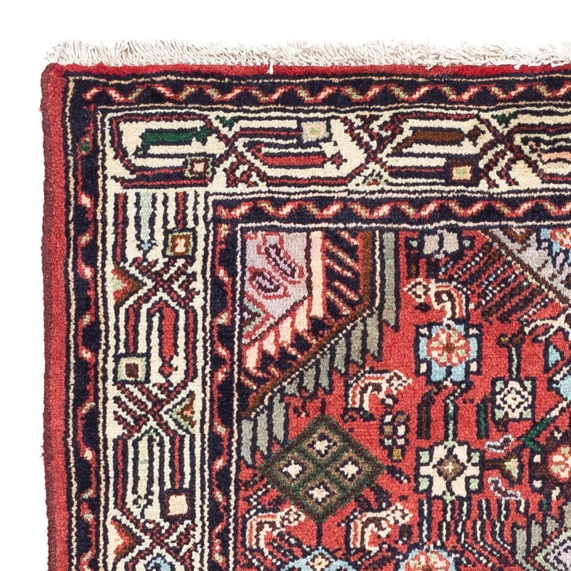 Tapis persan - Nomadic - 125 x 80 cm - rouge clair