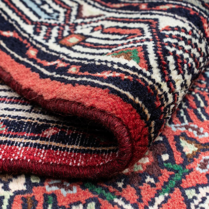 Tapis persan - Nomadic - 125 x 80 cm - rouge clair