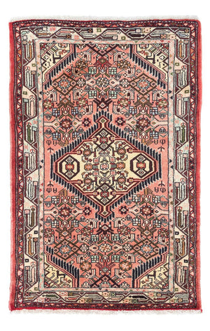 Tapis persan - Nomadic - 125 x 80 cm - rouge clair