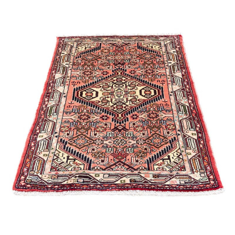 Tapis persan - Nomadic - 125 x 80 cm - rouge clair