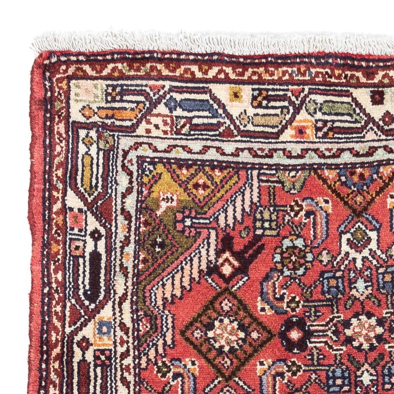 Tapis persan - Nomadic - 125 x 80 cm - rouge clair