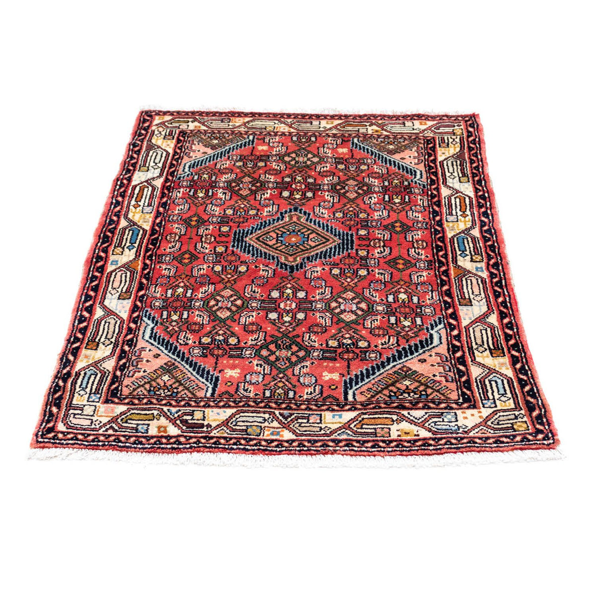 Tapis persan - Nomadic - 125 x 80 cm - rouge