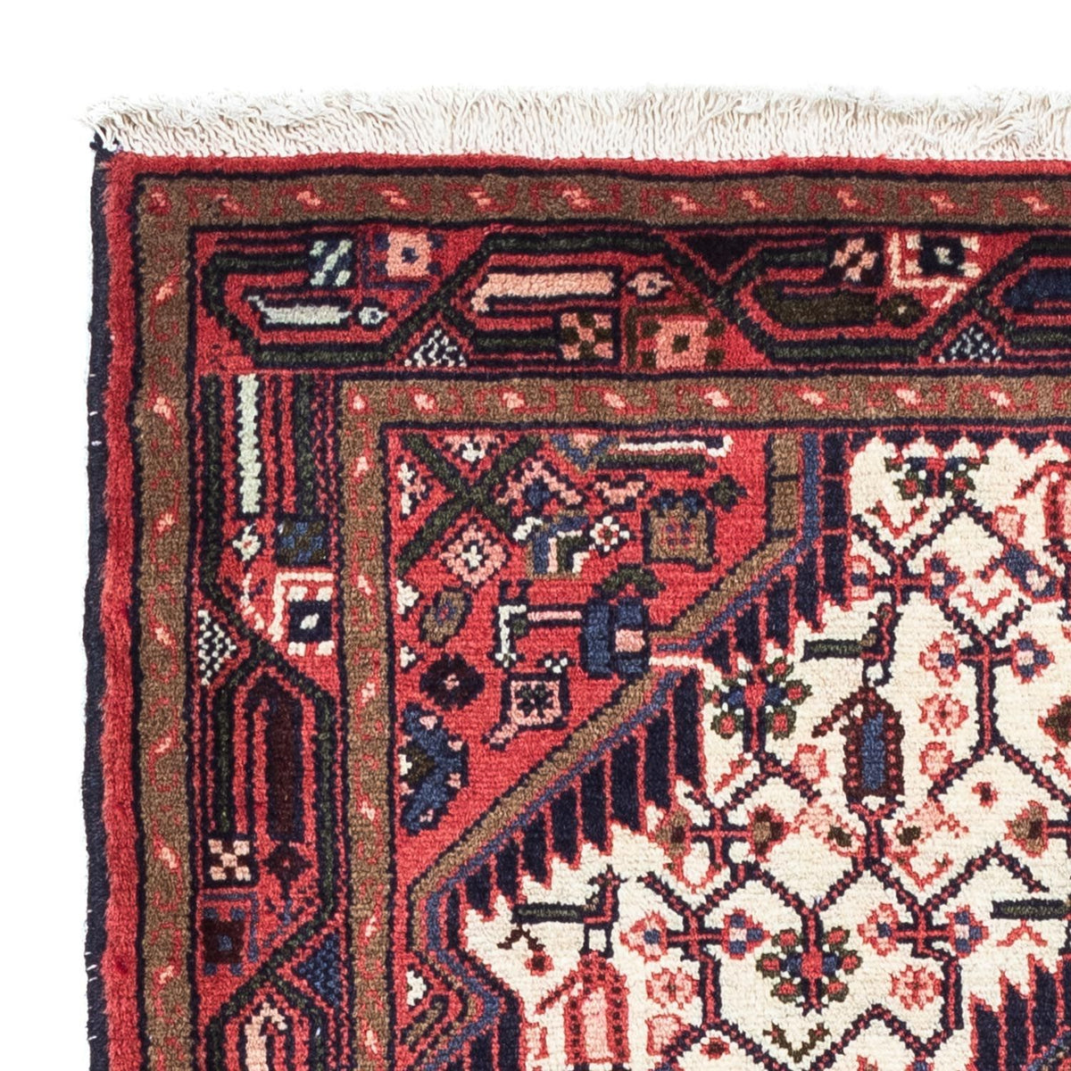 Tapis persan - Nomadic - 125 x 80 cm - beige