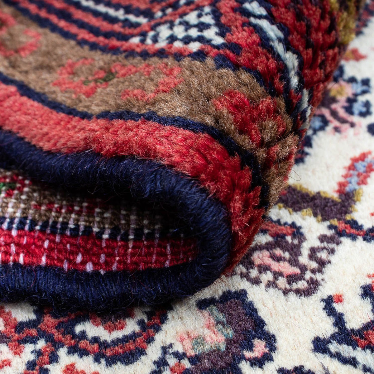 Tapis persan - Nomadic - 125 x 80 cm - beige