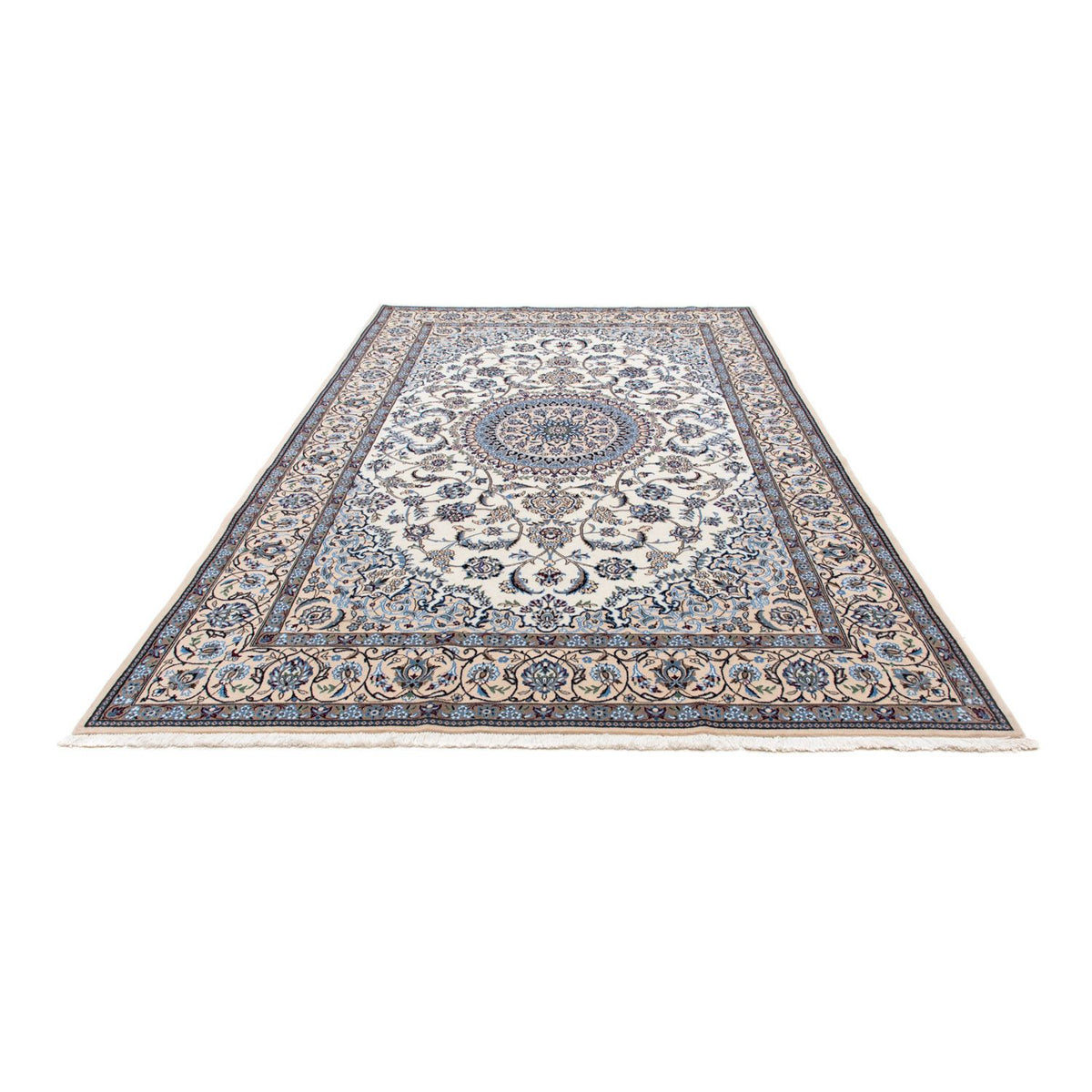 Tapis persan - Nain - Royal - 297 x 202 cm - beige