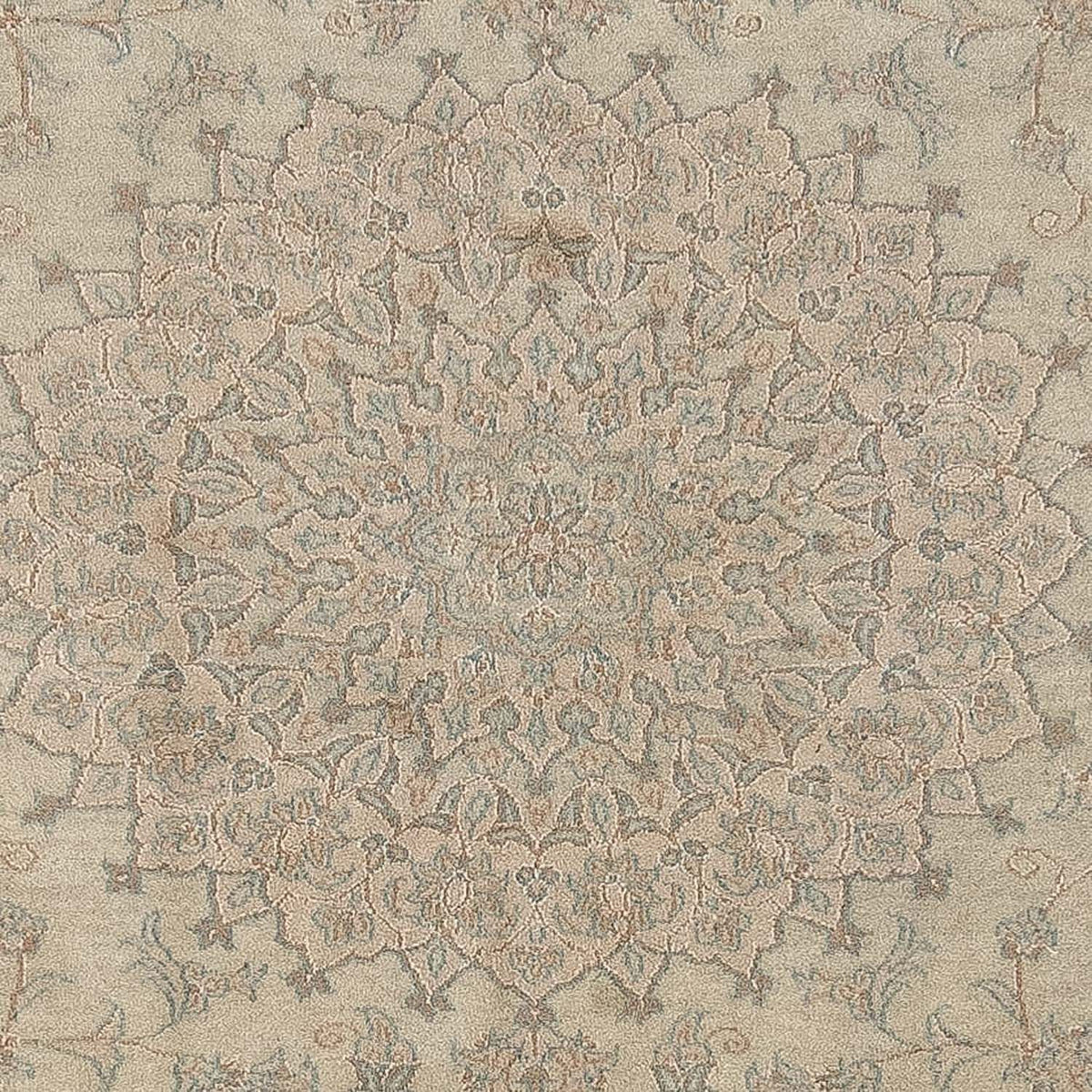 Tapis persan - Nain - 338 x 252 cm - marron clair