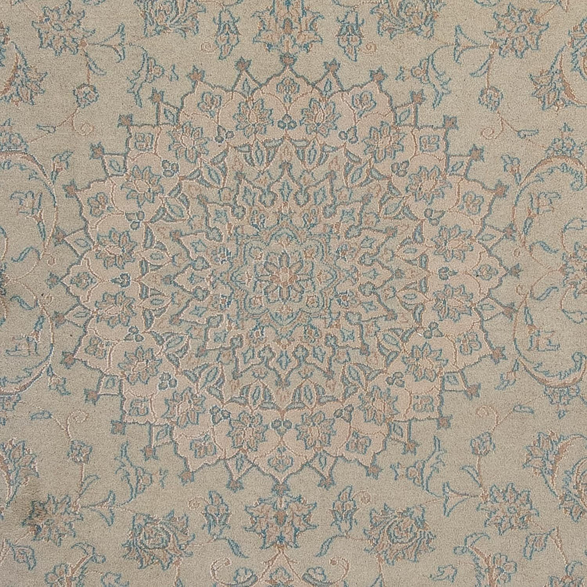 Tapis persan - Nain - 358 x 250 cm - marron clair