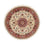 Tapis persan - Tabriz - Royal ronde - 145 x 145 cm - beige