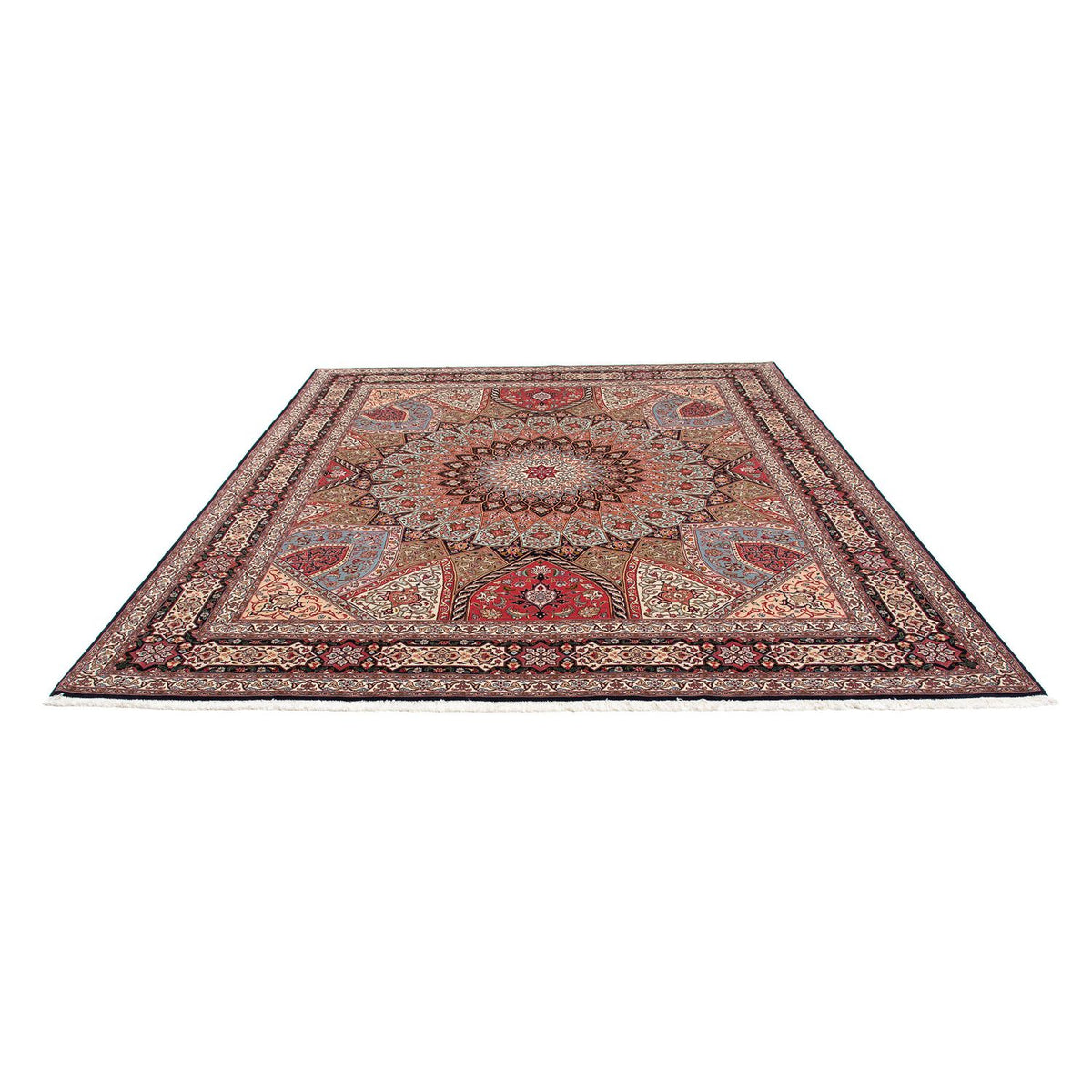 Tapis persan - Tabriz - Royal - 297 x 255 cm - multicolore