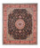 Tapis persan - Tabriz - Royal - 300 x 255 cm - bleu foncé