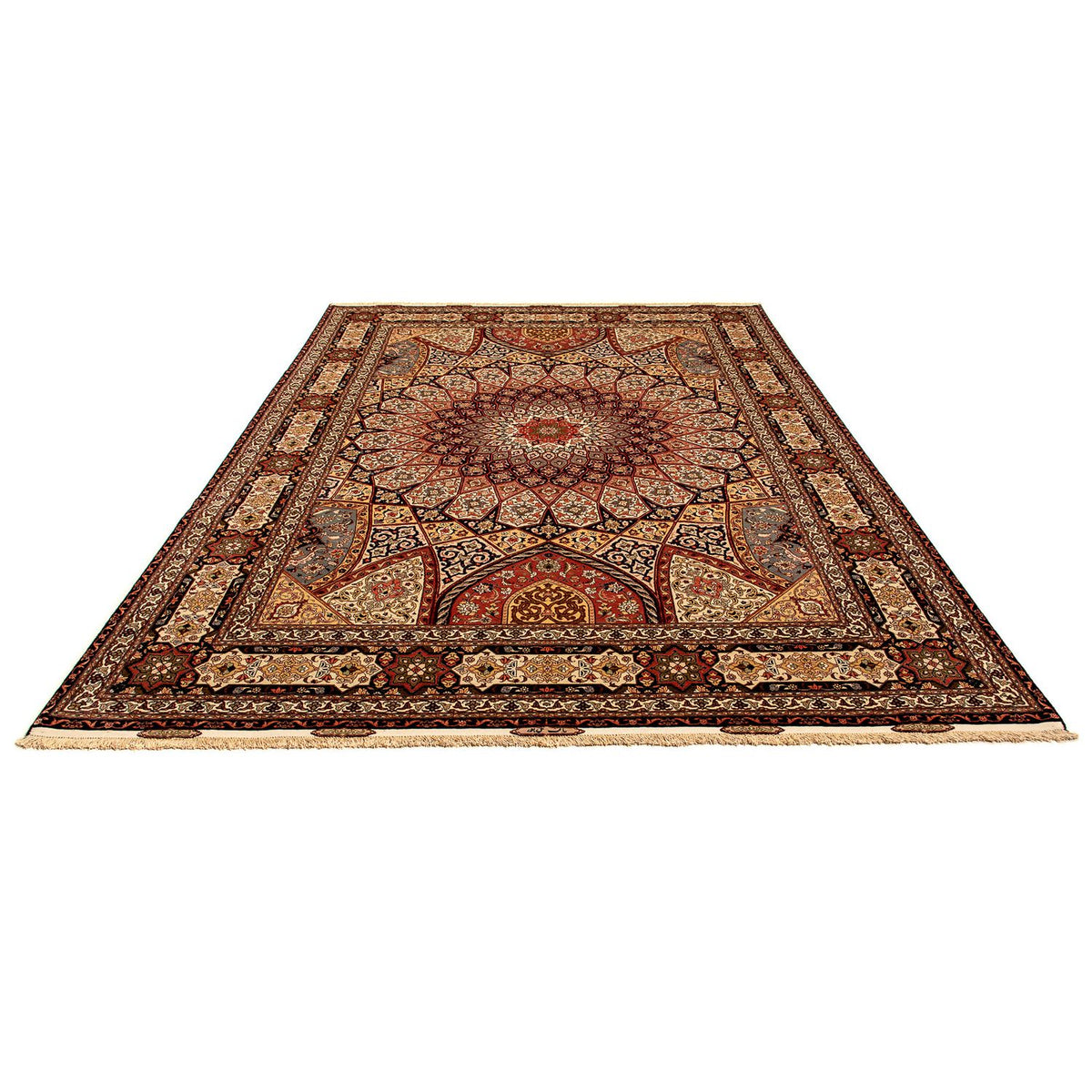 Tapis persan - Tabriz - Royal - 352 x 247 cm - multicolore